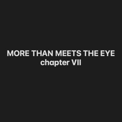 More than Meets the Eye · Chapter VII · Kleege
