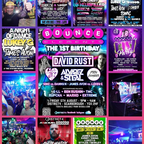 James Avon DJ Bounce Elements Residents Promo Mix