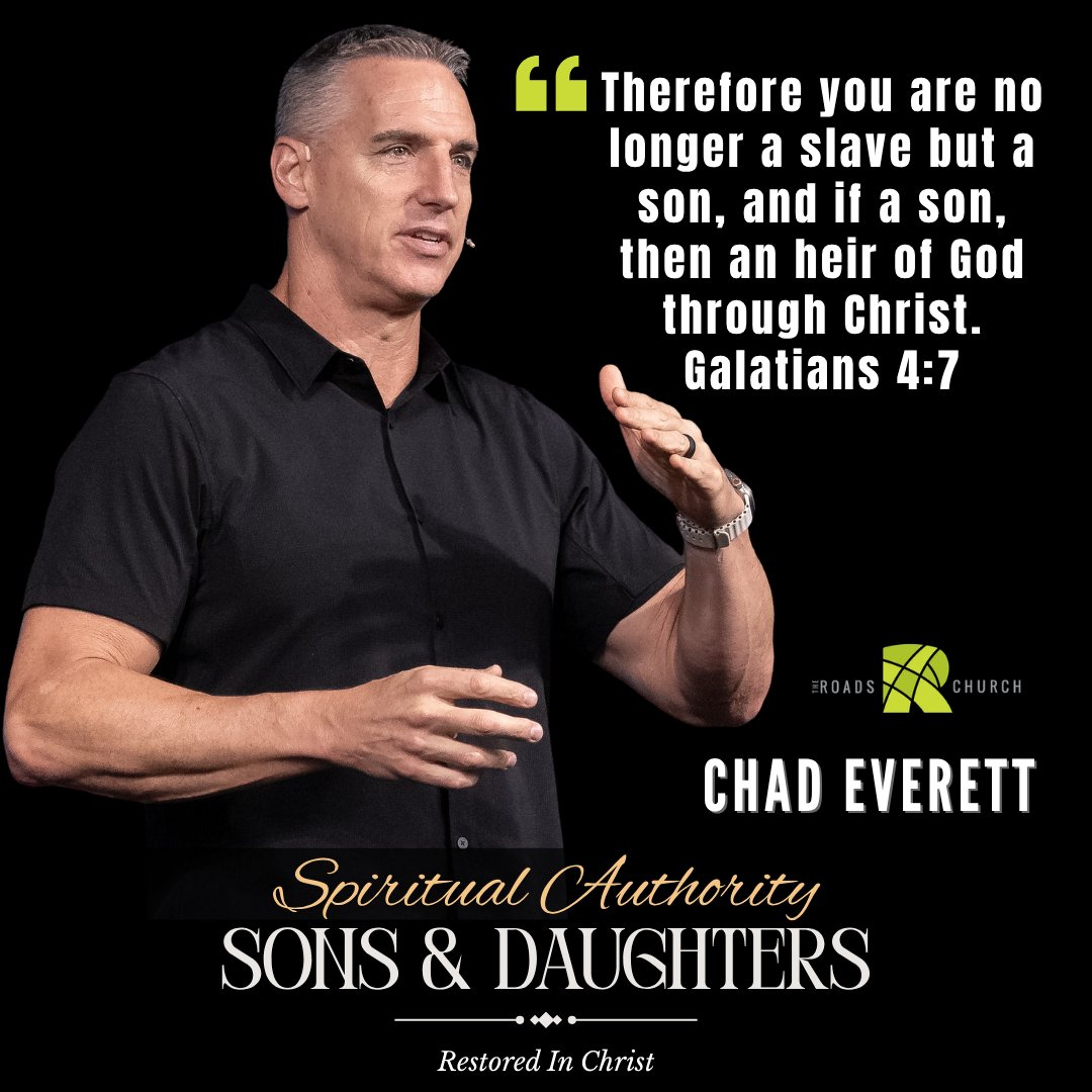 Live Like an Heir | Spiritual Authority: Sons & Daughters | Chad Everett episode artwork