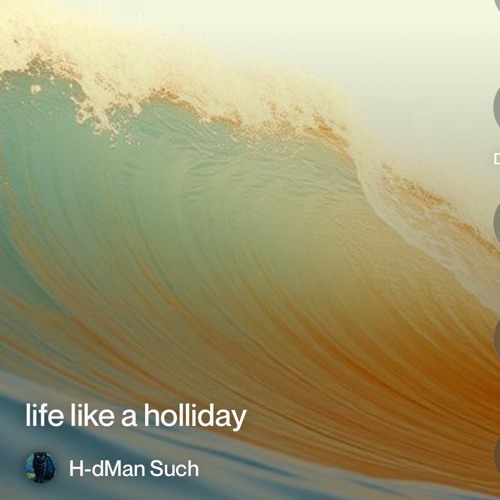 life like a holliday.