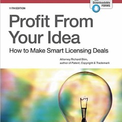 (PDF) Profit From Your Idea: How to Make Smart Licensing Deals - Richard Stim