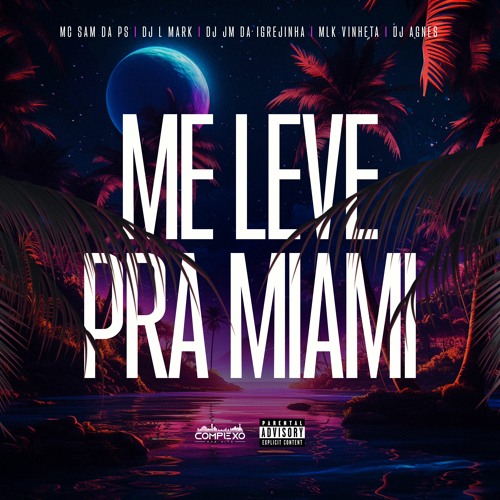 ME LEVA PRA MIAMI - MC SAM DA PS, MLK VINHETA, DJ AGNES, DJ L MARK, DJ JM DA IGREJINHA