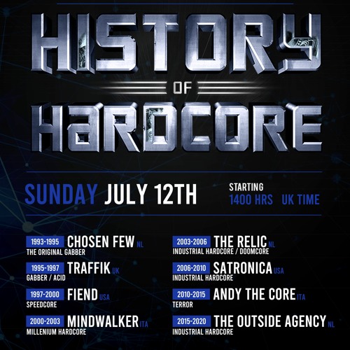 The Relic - [HardSoundRadio]  History Of Hardcore Show Part 2 - 2003 - 2006 (industrial)