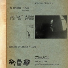 Giraffe Tapes Blanket Swimming Live [27.10.2021]