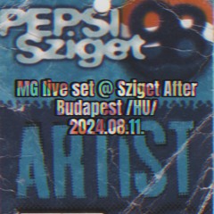 MG live set @ Sziget After, Budapest /HU/ 2024.08.11.