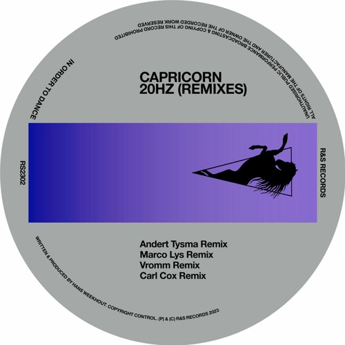 Capricorn - 20Hz (Andert Tysma Remix) (RS2302) [clip]