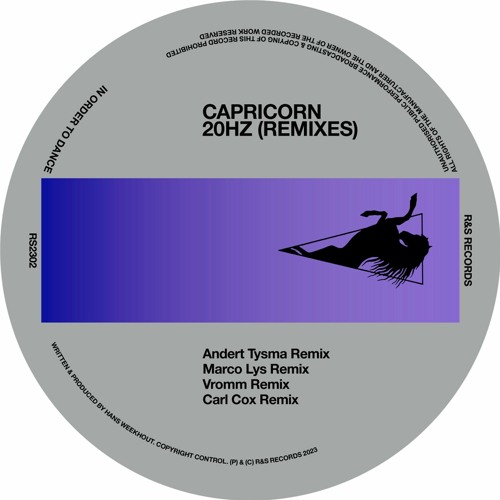 Capricorn - 20Hz (Marco Lys Remix) (RS2302) [clip]