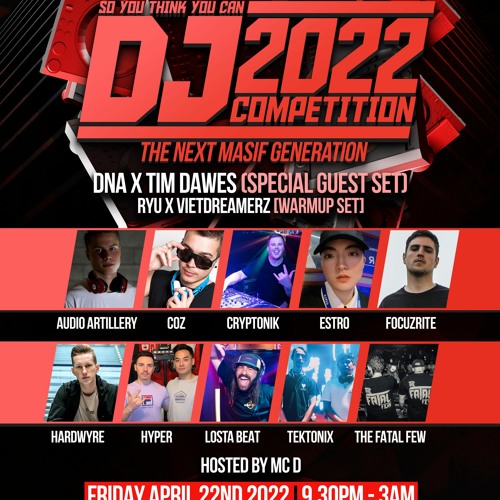 Masif events DJ Competition 2022 Mix (Top 10 Finalists By eSTRO)