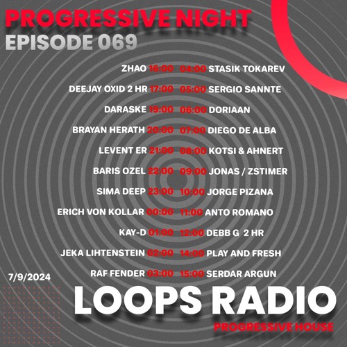 Jeka Lihtenstein - Progressive Night Episode 069 - Loops Radio Progressive