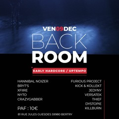 NYTO - BACKROOM @TIMECLUB ( PROMOMIX KICK AND BASS EVENT  ) 09 - 12