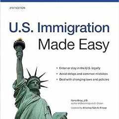 (Book! U.S. Immigration Made Easy BY Ilona Bray (Author) Full Audiobook