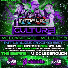 DJ Culture - MC Downforce B2B MC Lukey B - Initialize Promo Set - September 2025