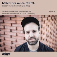 Cosmo Lopez Pt 2 - Rinse France Show 26.12.20 (Paraguayan artists only)