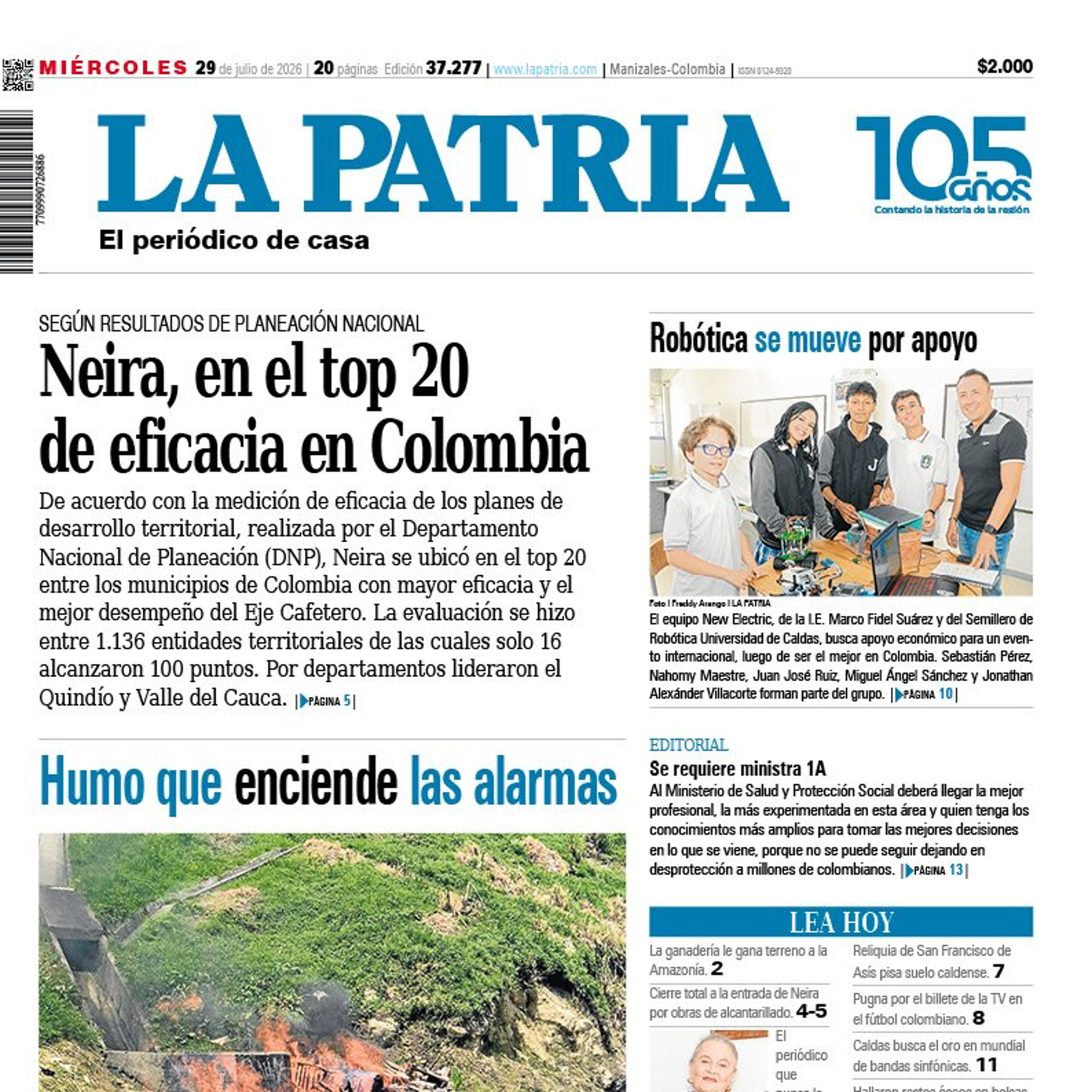 1. Titulares del informativo de la mañana - 29 de julio episode artwork