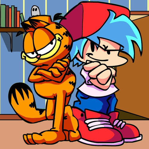 FNF: Funkin on a Monday Vs Garfield (Song: Friends are there)