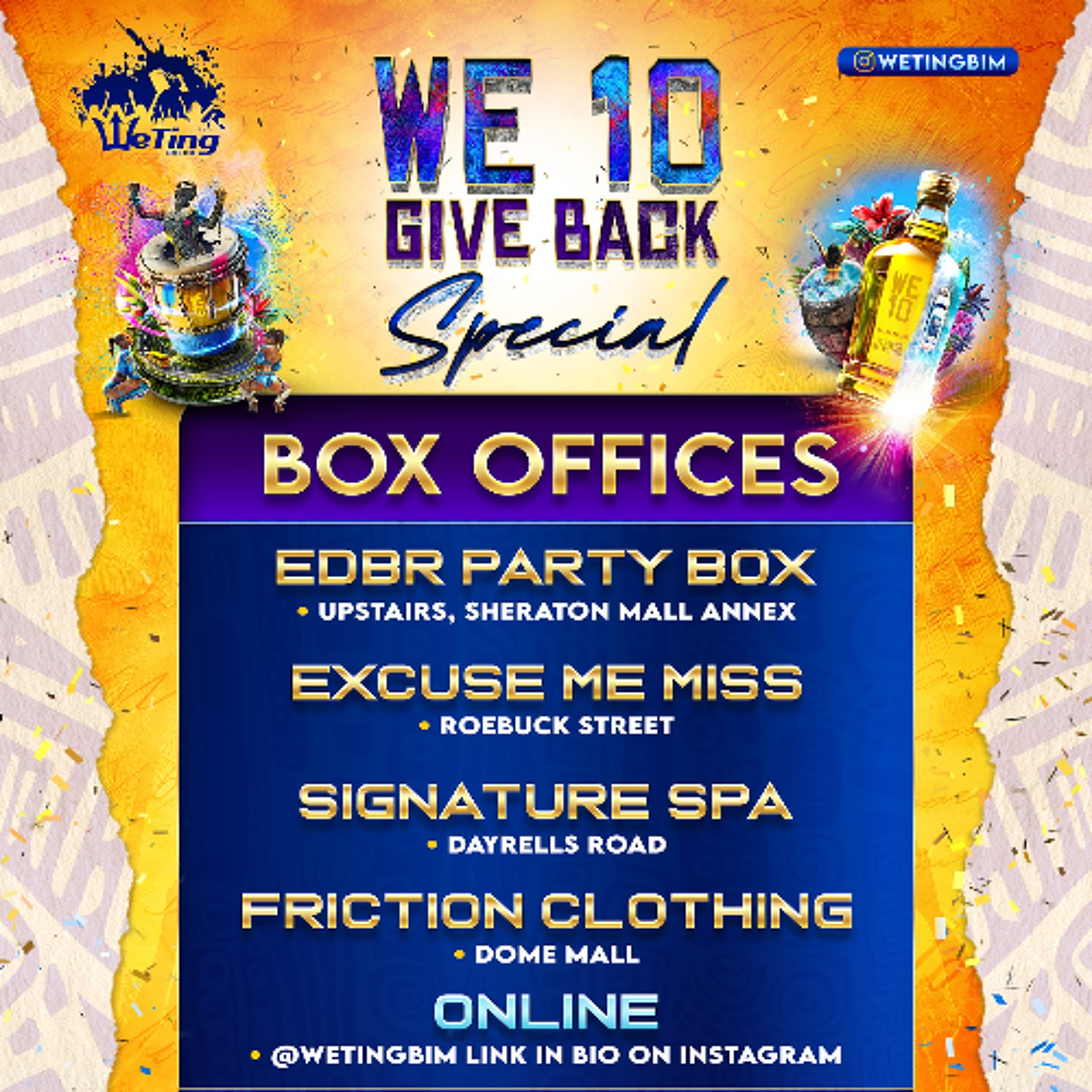 We Ting Bim Presents 'We 10' Promo Mix