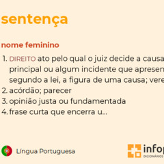 SENTENÇA | WOMBO