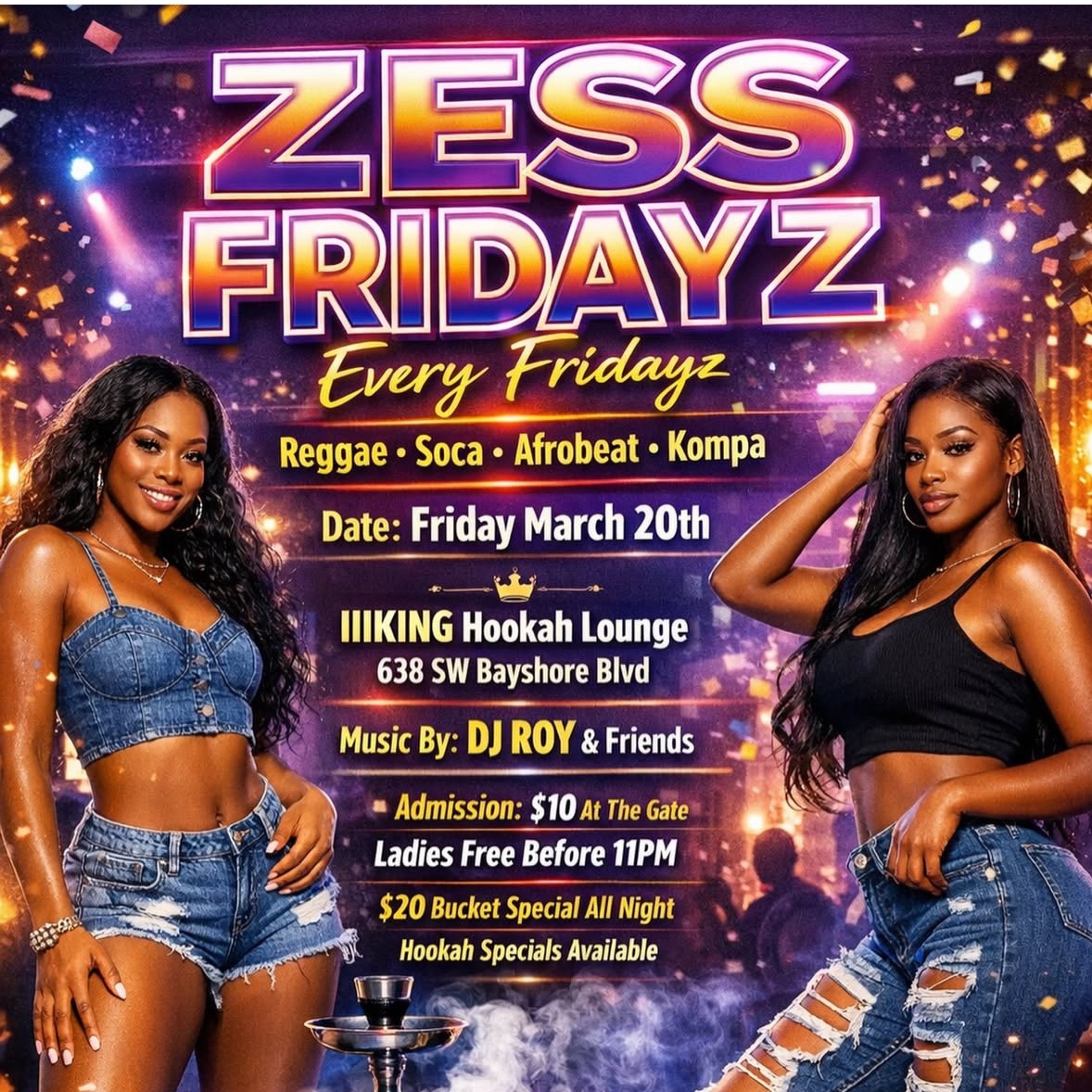 ZESS FRIDAY DANCEHALLX SOCA X R&B X HIP HOP 3.20.26 LIVE AUDIO episode artwork