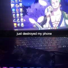 i broke my phone for this song