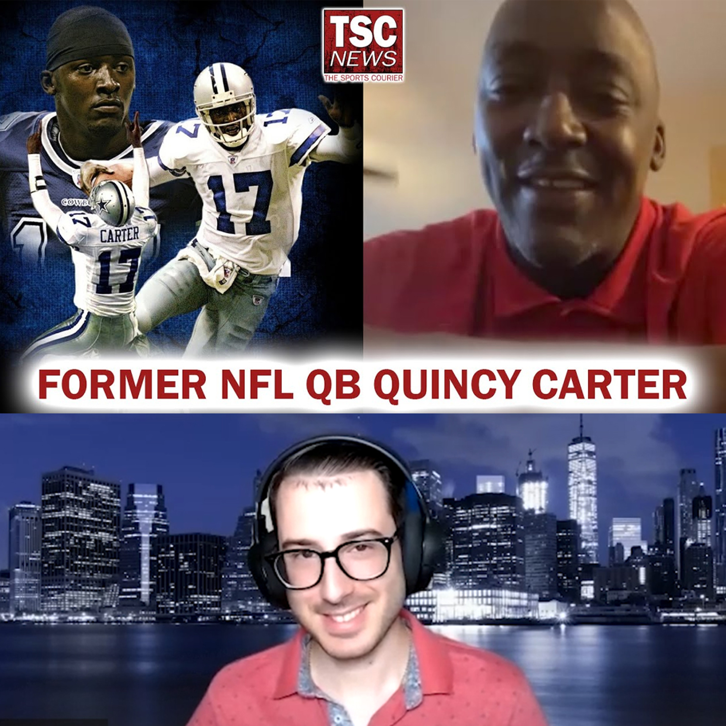 Where Are They Now? Former Dallas Cowboys QB Quincy Carter (Nov. 2022) episode artwork