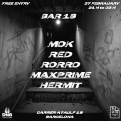 Drum & Bass Dancefloor Set 2025 - Bar18 (Barcelona)