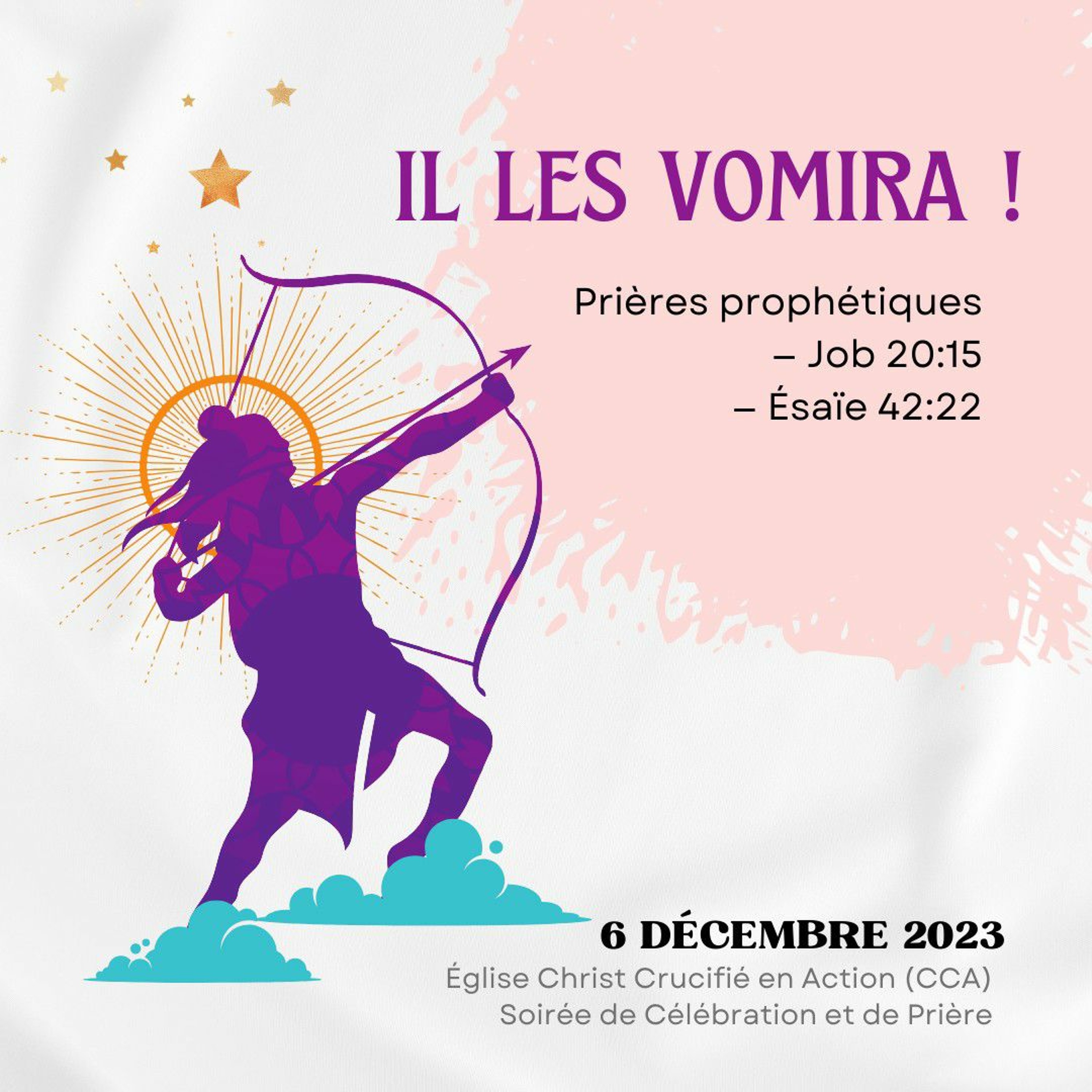 Il les vomira ! — Clés de la.Foi qui possède + Prières prophétiques avec Job 20:15 et Esaïe 42:22 episode artwork