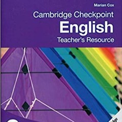 [Ebook] Reading Cambridge Checkpoint English Teacher's Resource 8 (Cambridge International Examinati