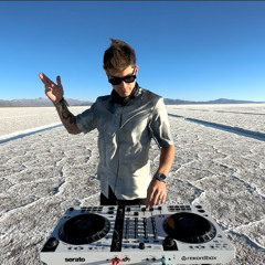 Afro House Sunset Mix 2025 in a Salt Desert