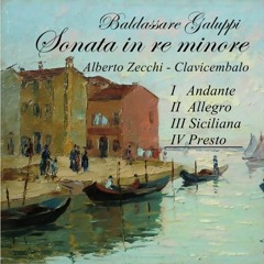 Galuppi Sonata In Re Minore - IV Presto