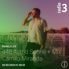 Camilo Miranda for Paralelo03 on Radio3 - 02/02/2024