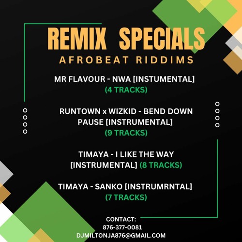 AFROBEAT RIDDIM [REMIXES] - MR FLAVOUR, RUNTOWN, TIMAYO [DOWNLINK IN BIO]