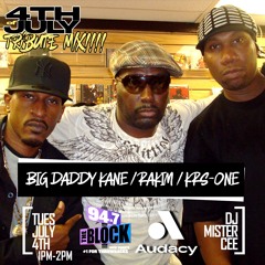MISTER CEE BIG DADDY KANE RAKIM & KRS ONE TRIBUTE MIX 4TH OF JULY MIX WEEKEND 94.7 THE BLOCK 7/4/23