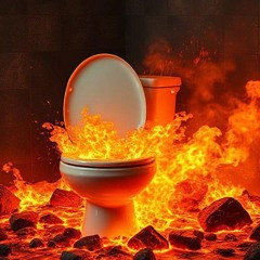 Flaming Toilet-Bowl Fire