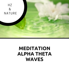 6Hz Theta Waves with Forest, White Noise