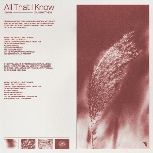 Grant & Dylan - All That I Know