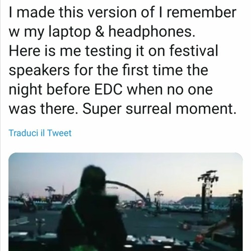 I Remember vs Cinema (Alison Wonderland EDIT)