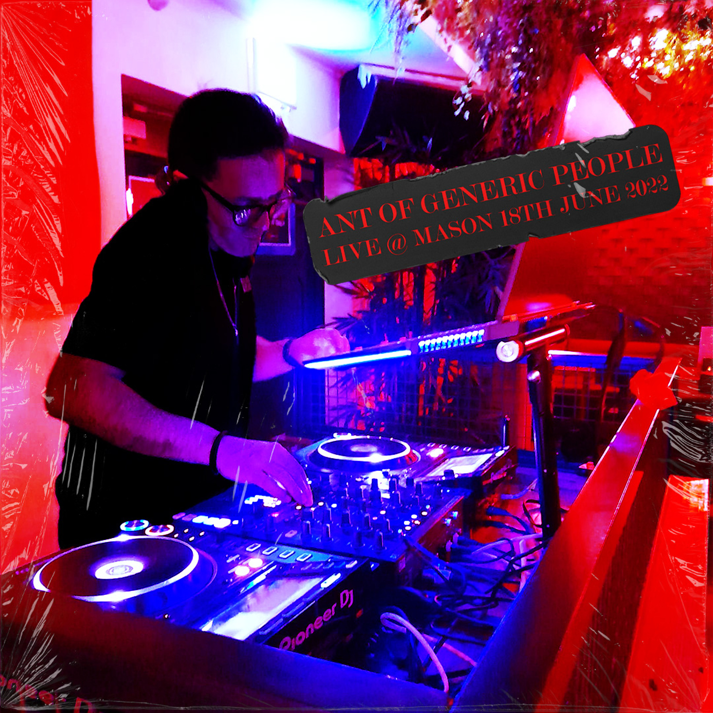 Sounds From the Backroom Radio Show with Ant of Generic People & guests