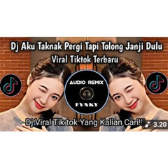 DJ AKU TAK NAK PERGI TAPI SAYANG JANJI DULU VIRAL TIKTOK TERBARU COVER ZULIE