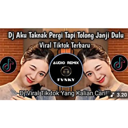 DJ AKU TAK NAK PERGI TAPI SAYANG JANJI DULU VIRAL TIKTOK TERBARU COVER ZULIE