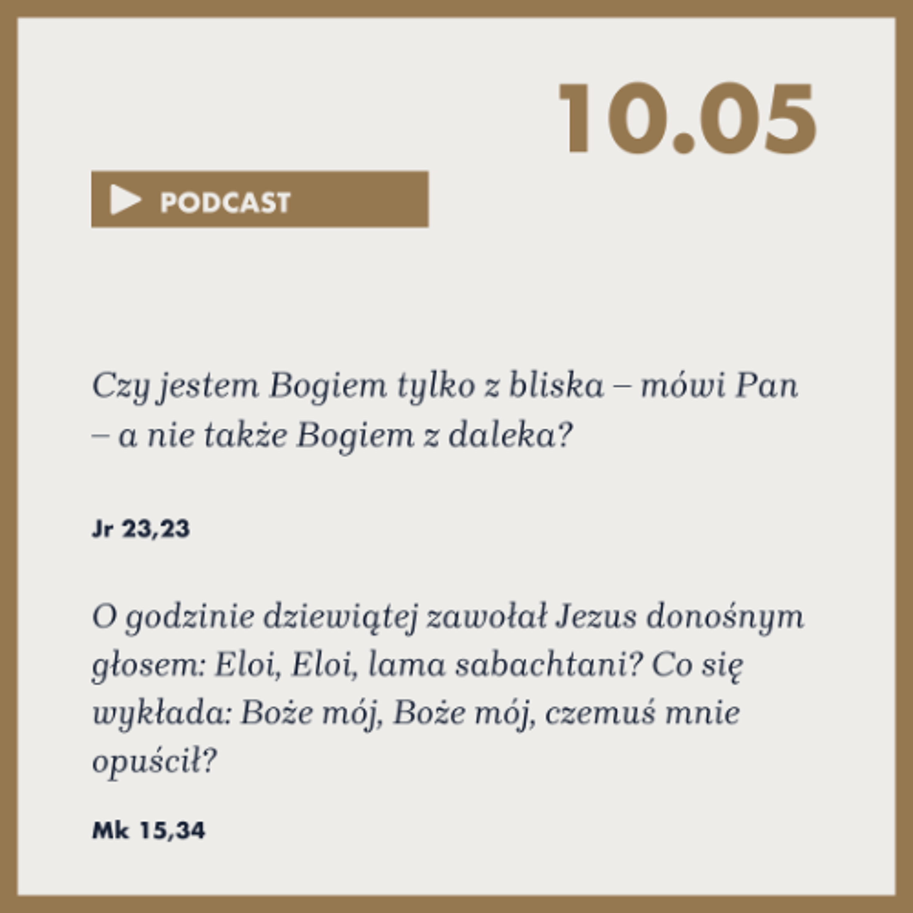 Poranek ze Słowem na 10 maja 2025 episode artwork