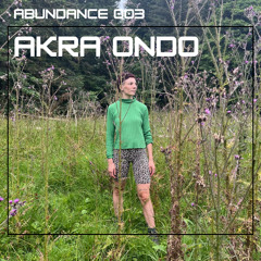 ABUNDANCE 003 - AKRA ONDO