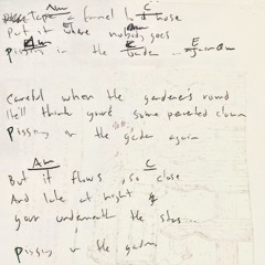 Father’s Lament (re: Chapin)