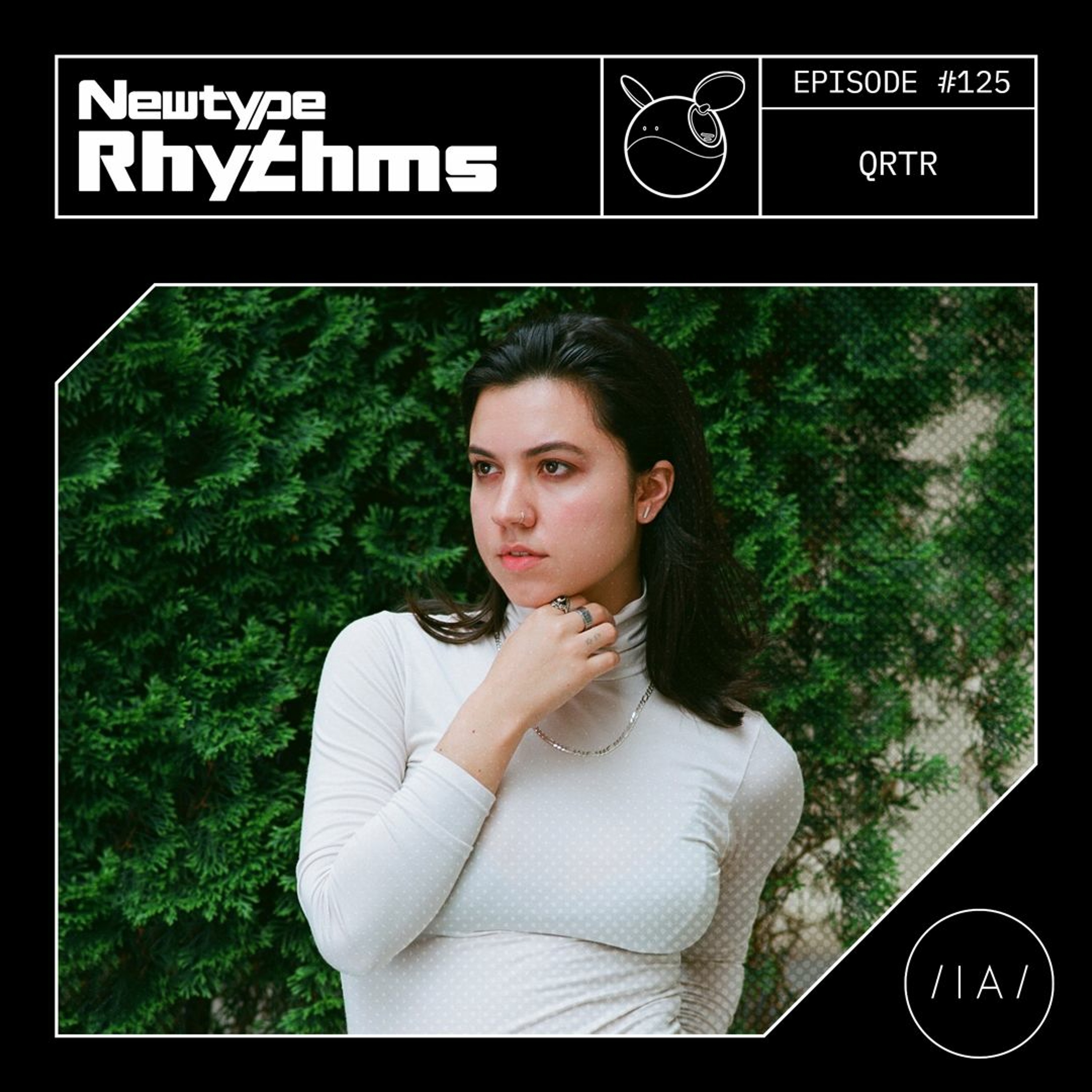 Newtype Rhythms #125 - Special Guest: QRTR episode artwork