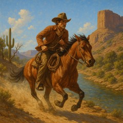 Galloping Along the River