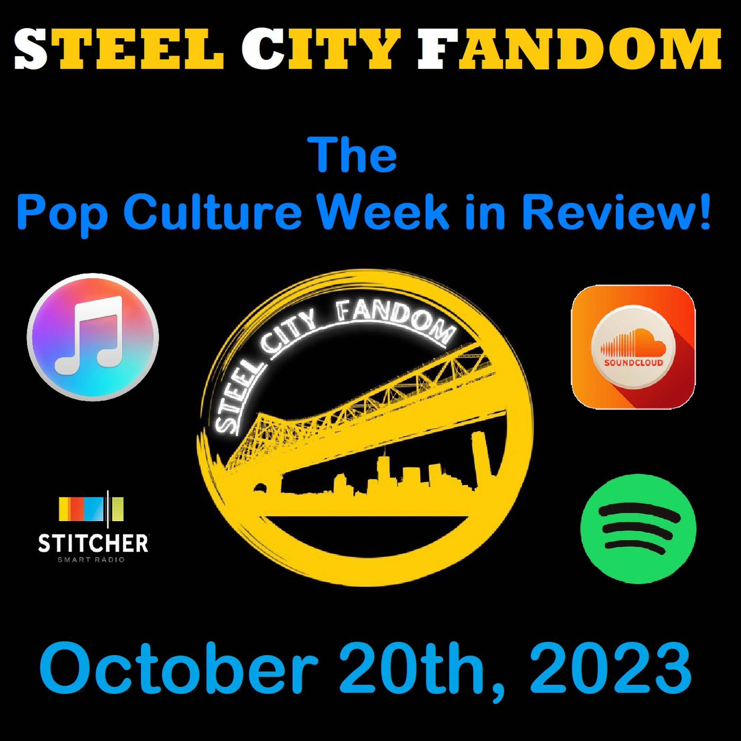 The Pop Culture Week in Review - October 20th, 2023 episode artwork