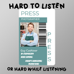 hard to listen or hard while listening