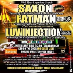 Saxon/Fatman/Luv Injection 10/22 (4 Aces Reunion)