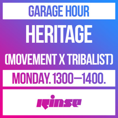Garage Hour: Heritage - 30 November 2020