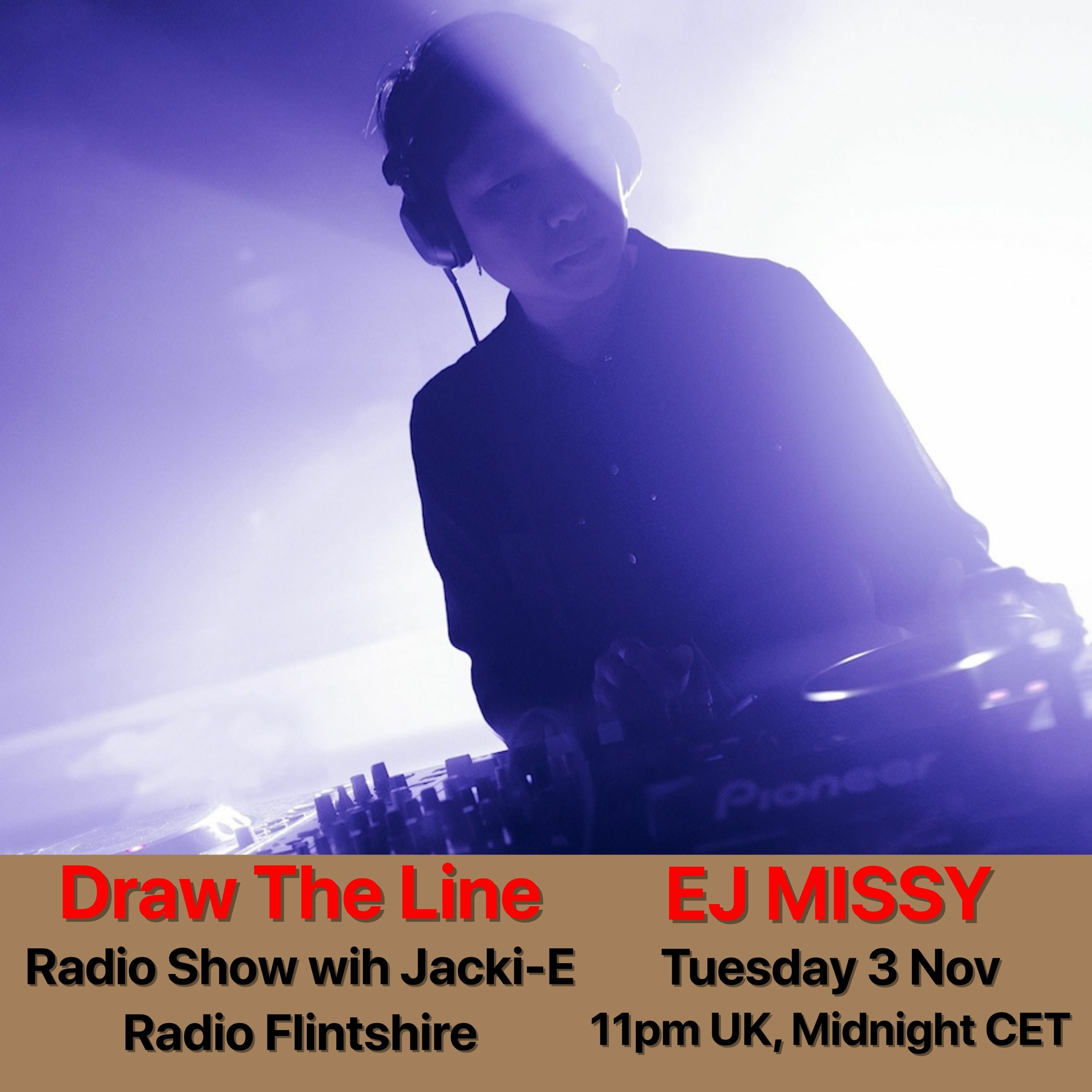 Jacki-E and Draw The Line Radio Show