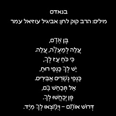 פנימה - בנאדם